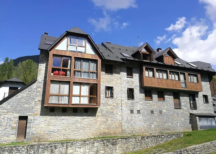 Atico El Mirador De Sallent Lägenhet