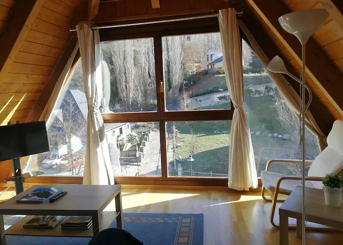 Atico El Mirador De Sallent Lägenhet